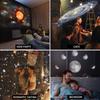 360° Rotate Planetarium Lamp Galaxy Projector Starry Sky Projector Night Light For Kids Bedroom Valentines Day Gift Wedding Decor