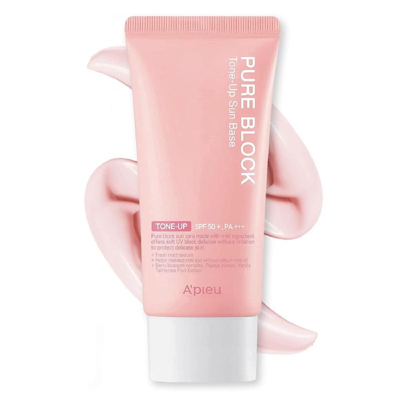 A'PIEU Pure Block Tone-Up Sun Base SPF50+ PA+++ 50мл
