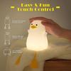 Sitting Duck Soft Silicone Lamps, Night Lamp for Room