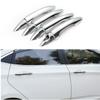 FUNDUOO For Hyundai Accent / I25 2010 2011 2012 2013 2014 2015 New Chrome Car Door Handle Cover Trim Sticker Free