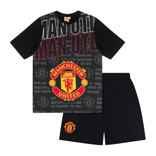 Manchester United FC Boys Short Pyjama Set