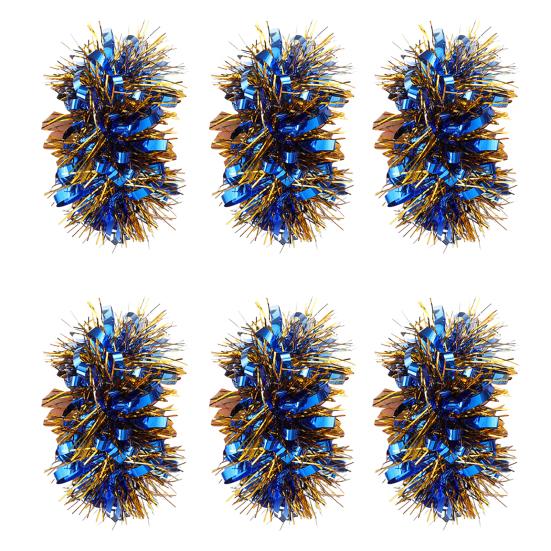 6 шт., помпоны для черлидинга, эластичный браслет, держатель для хвоста, веревки для волос, костюм для вечеринки, подарки, оптом для празднования команды, игры в волейбол