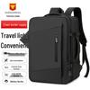 Расширяемый многофункциональный мужской бизнес-рюкзак для путешествий - Большая вместимость