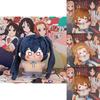 K On Hirasawa Akiyama Tainaka Kotobuki Nakano Anime Character Plush Toy Doll For Kids And Fans