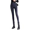 Women's Plus Size High-Waisted Stretch Slimming Jeans - New 2024 Spring/Autumn Style with Elastic Waist and Small Leg Design