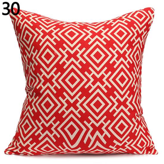 Talos домашний декор винтажный геометрический цветок хлопок лен пледы наволочка наволочка