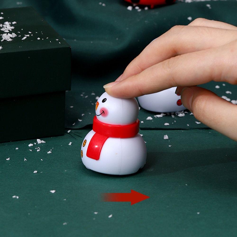 Old Man Snowman Car Toys Christmas Tree Santa Vehicle Toy Christmas Pull Back Car Kids Gift Bag