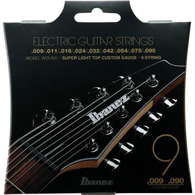 Струны для электрогитары Ibanez IEGS9 Super Light Top Custom Gauge 9 Strings / .009-.090