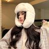 Unisex, Solid Color, Versatile, Ear Protection, Winter New, Korean Version, Thick Velvet, Warm Cold Hat