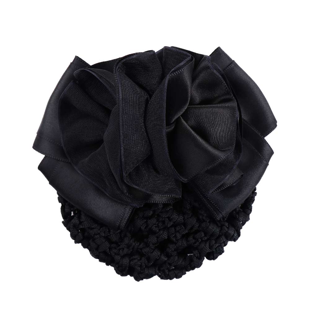 Hair Accessories Sweet Hotel For Girls Hair Clip Female Hairgrips Cover Net Floral Spring Clip Ponytail Clip Korean Bun Snood
