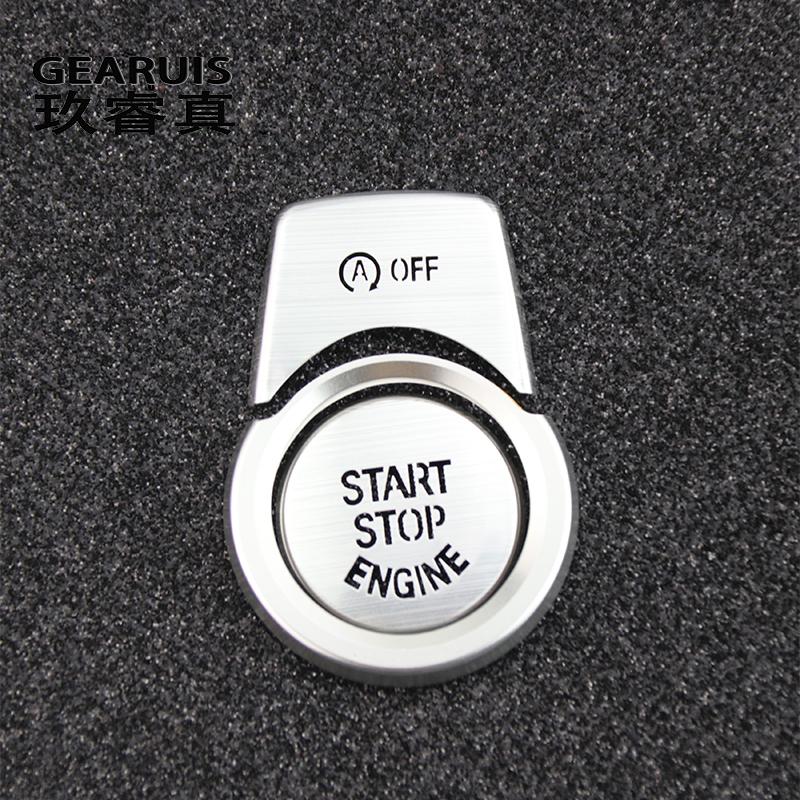 Стайлинг автомобиля для BMW M2 M3 M4, кнопки запуска двигателя, сменные чехлы, переключатель остановки, аксессуары, декор для ключей, рамка, автоинтерьер