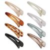 Transparent Hollowed-out Teardrop Hair Clips Bangs Side Duckbill Clips Accessory Hair Clips