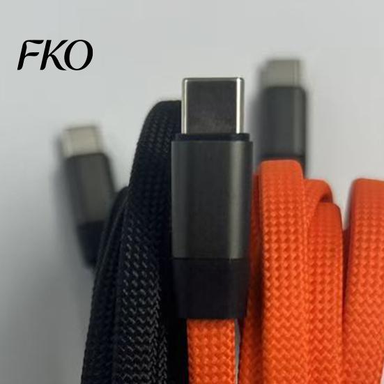 Efficient Data Backup Cable 240W Cable, Two-in-One Charging And 480Mbps High-Speed Transfer USB Type-C High-speed to Fast Notebook with E-Marker Chip