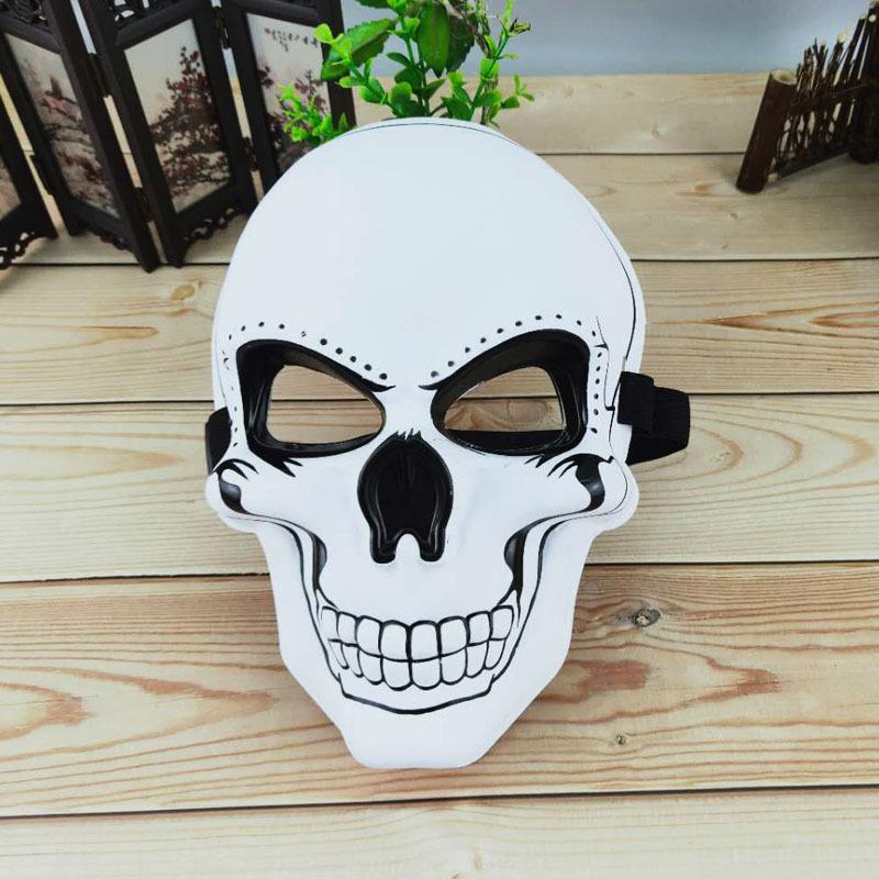 Halloween Horror Mask White Skull Masquerade Holiday Party Performance Mask