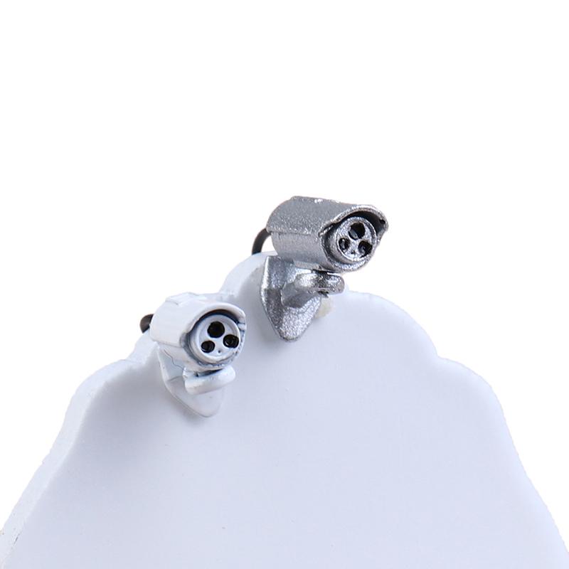 1шт 1:12 миниатюрная камера для кукольного домика, камера наблюдения, модель декора кукольного дома