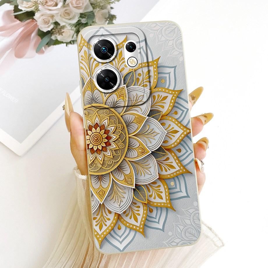 Модный чехол с рисунком для Infinix Zero 30 4G 5G Zero X Neo X Pro, мягкий матовый силиконовый чехол с узором из бантиков, мультяшный кот