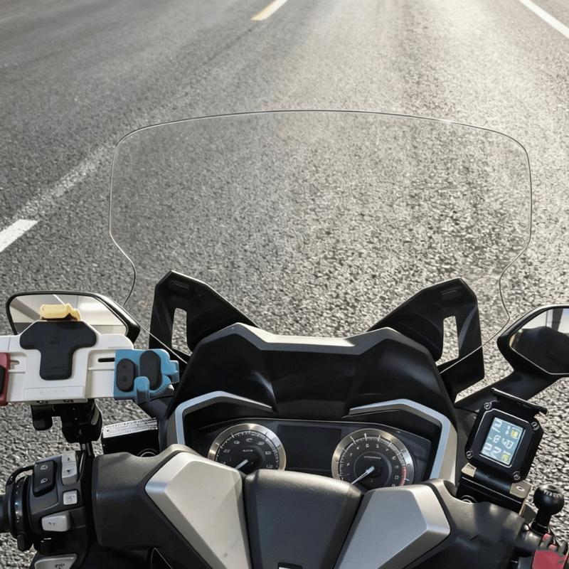 Для HONDA FORZA 350 2023-2025 Увеличенное Мотоциклетное Ветровое Стекло Дефлекторы Ветра Аксессуары для Модификации Ветрового Стекла