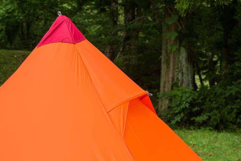 MSR Outdoor Camping Monopole Shelter Front Range Orange for 4 People Japanese 37038 [Genuine Product]
