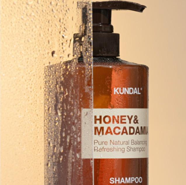 KUNDAL Honey & Macadamia Nature Shampoo #White Musk (Renewal) 500ml