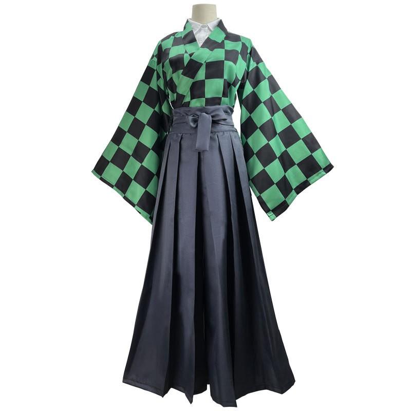 Demon Slayer Cosplay Costume Kimono Anime Convention Roleplay