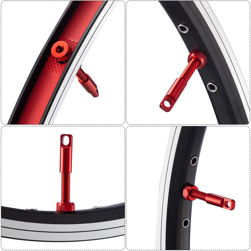 40/44/60 мм бескамерные стержни клапанов стальные Presta клапан с набором инструментов для снятия велосипеда Mounta Y9Q8