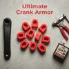 10PCS Soft Cycling Crank Boot Protectors Silicone Crank Arm Protectors  Mountain Bike