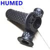 New Retro Rubber Motorcycle Handlebar Grips 7/8" 22mm Non Slip Motorcycle Handle Grips Compatible With ATV Motorbike Pit Bike