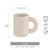 Cup Control Welfare Ceramic High Value Water Cup Candy Color Colorful Internet Celebrity Mug Couple Coffee Cup Household