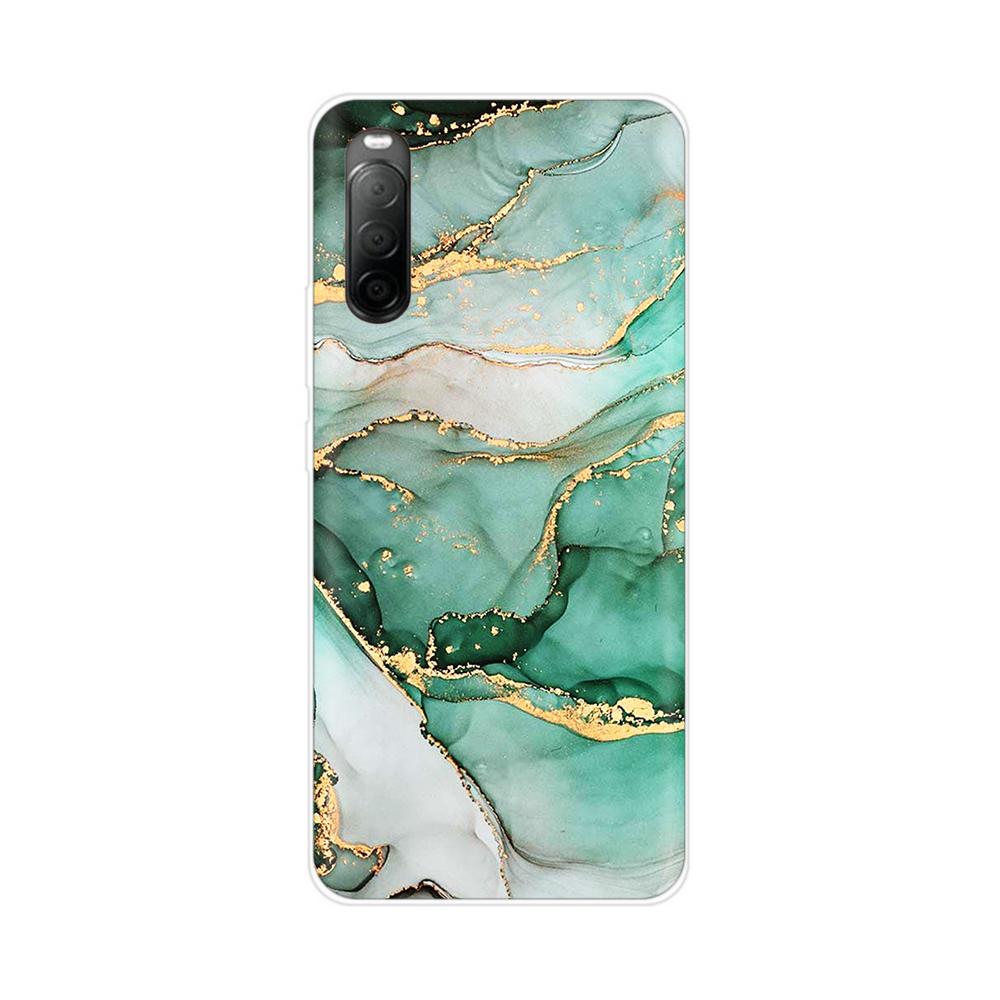 For SONY Xperia 10 iii 10 II Cases 10iii Soft TPU Silicone Bumper Phone Cases For Sony Xperia 10 II 10 III Cases Cover Fundas