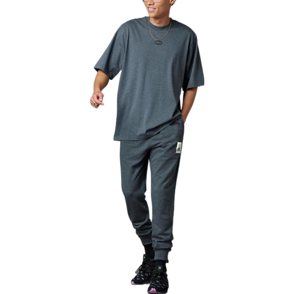 Adidas Day T Shirts Unisex Crew Neck Moderate Straight Fit IL8296