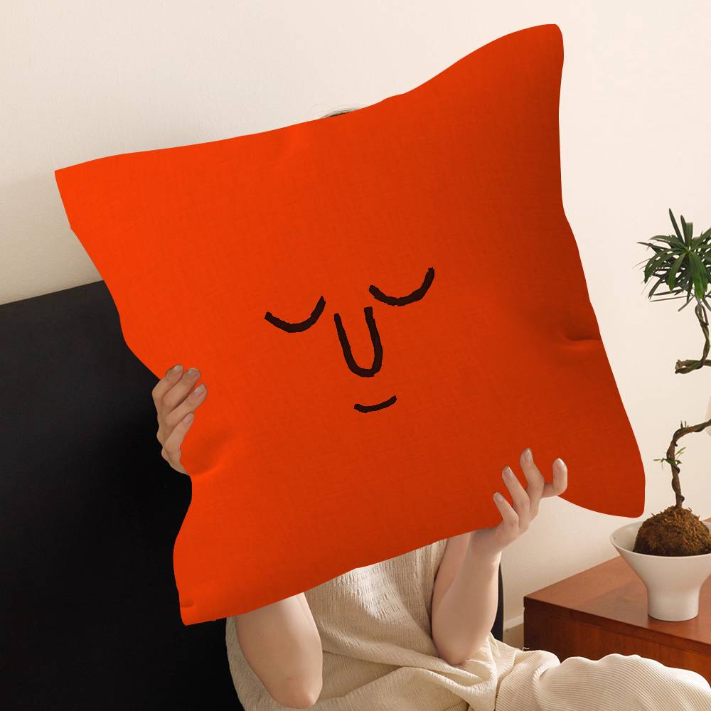 Арт J-Jean J-Jullien Милая Подушка-Чехол Счастливый Дракон Чехол для Диванной Подушки Декор Комнаты Подарок для Детей