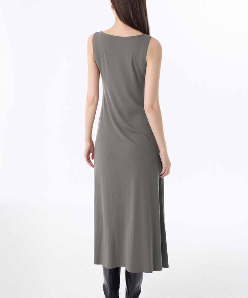 Musinsa Standard Woman Women'S Soft Jersey Flare Long Dress [Taupe]