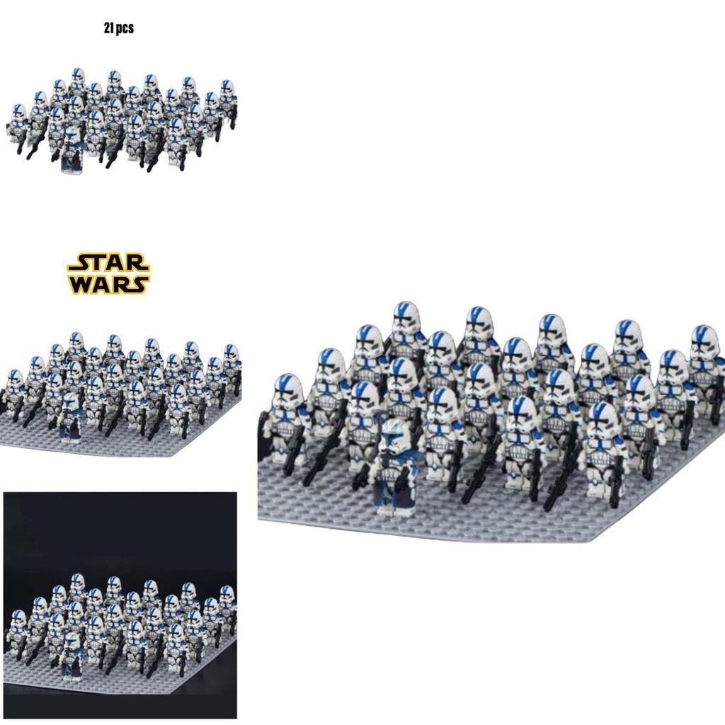 Star Wars Legion Командир Солдат 21 шт. Пластиковые строительные блоки АБС