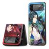 Чехол для Samsung Galaxy ZFlip3 ZFlip Z Flip 3 5G Z Flip 4 Flip3 Flip4 zflip Жесткий чехол для ПК Game Genshin Impact Anime Shell