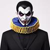 Detachable Circus Clowns Ruff Collar Vintage Renaissance False Collar  Cosplay