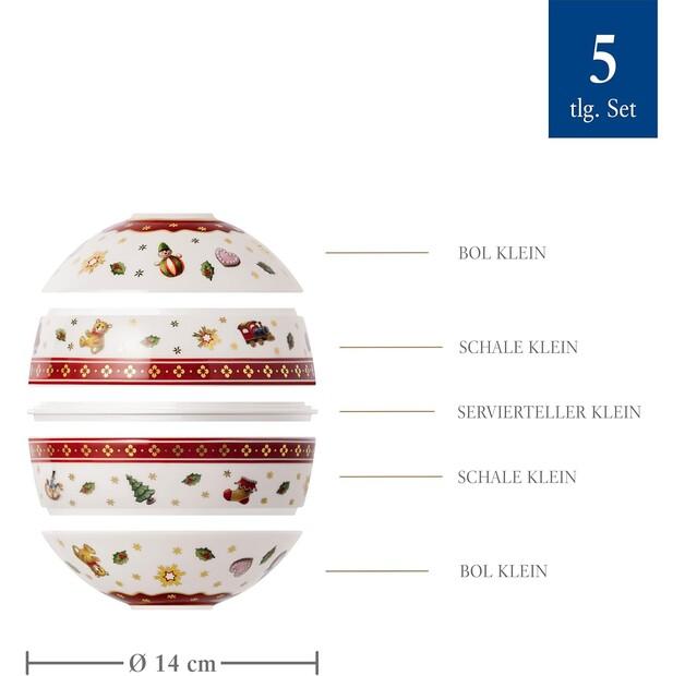 Посуда Villeroy & Boch Iconic La Boule Toy's Delight, 5 предметов (1485859050)