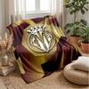 Villarreal FC Soft Flannel Fleece Blanket Lightweight Cozy Warm Throw Blanket For Sofa Bed Home Decor