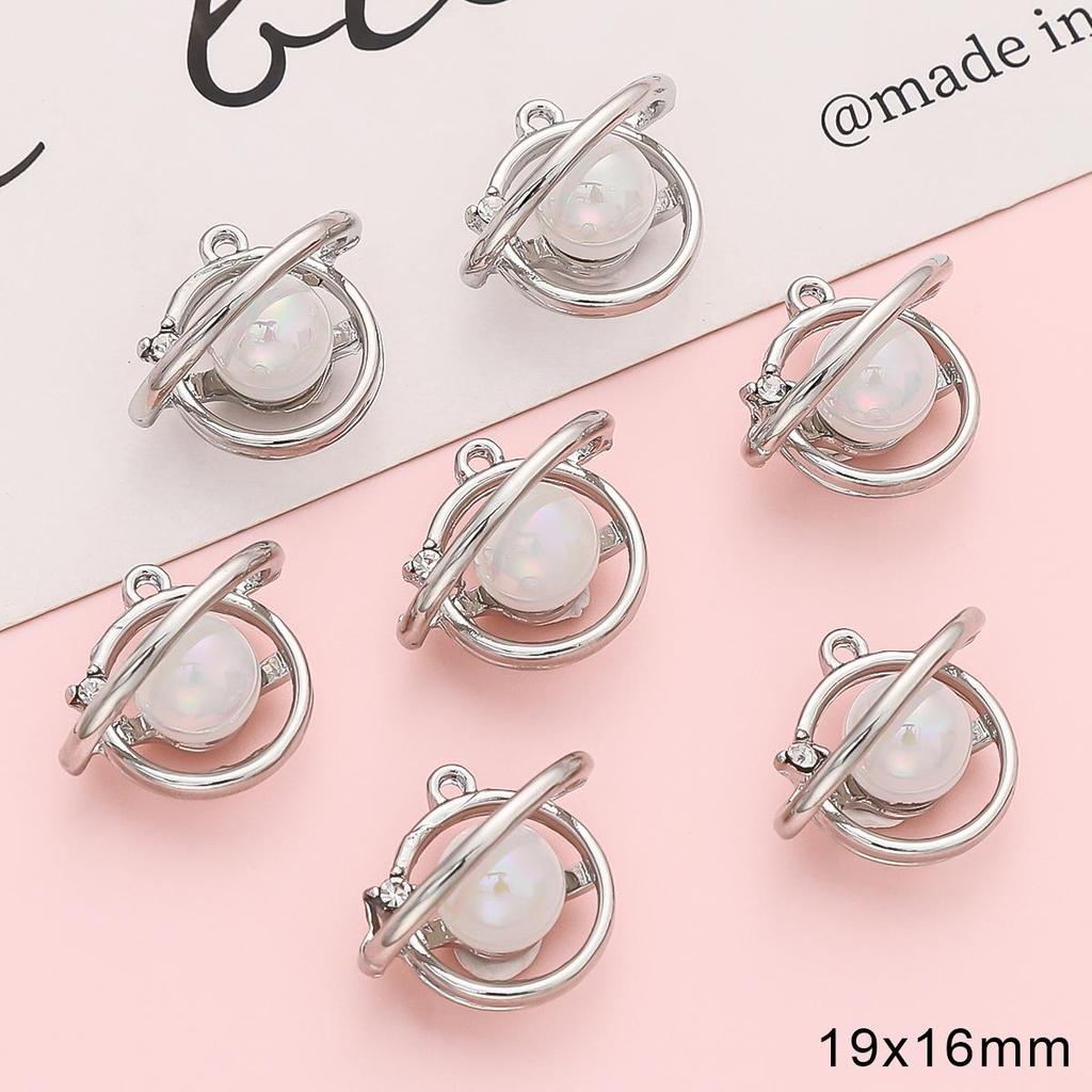 Золотой/серебряный цвет сплава Алмазное сердце роза бабочка кулон для изготовления ювелирных изделий DIY ожерелье браслет серьги