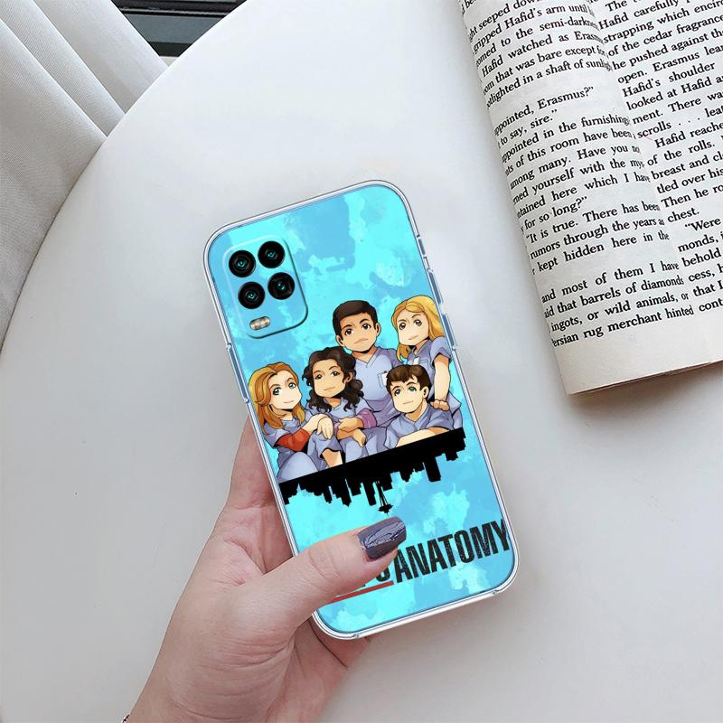 RP34 Grey's Anatomy Transparent Phone Case for Samsung Galaxy A04 A04S A14 A23 A34 A54 M23 M33 M52 M53