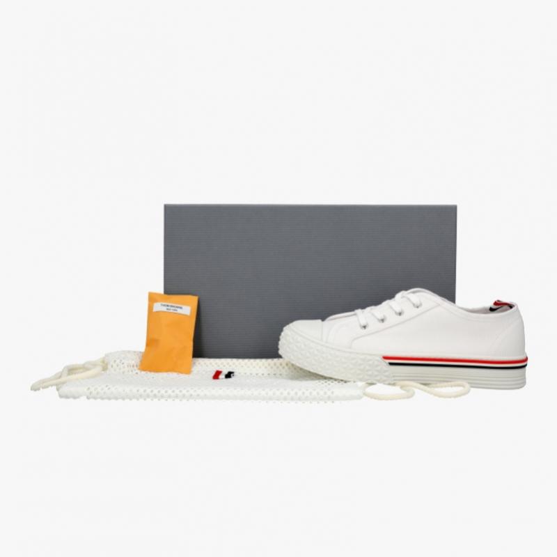 Кеды Thom Browne в полоску в стиле колледжа Mfd253a F0102