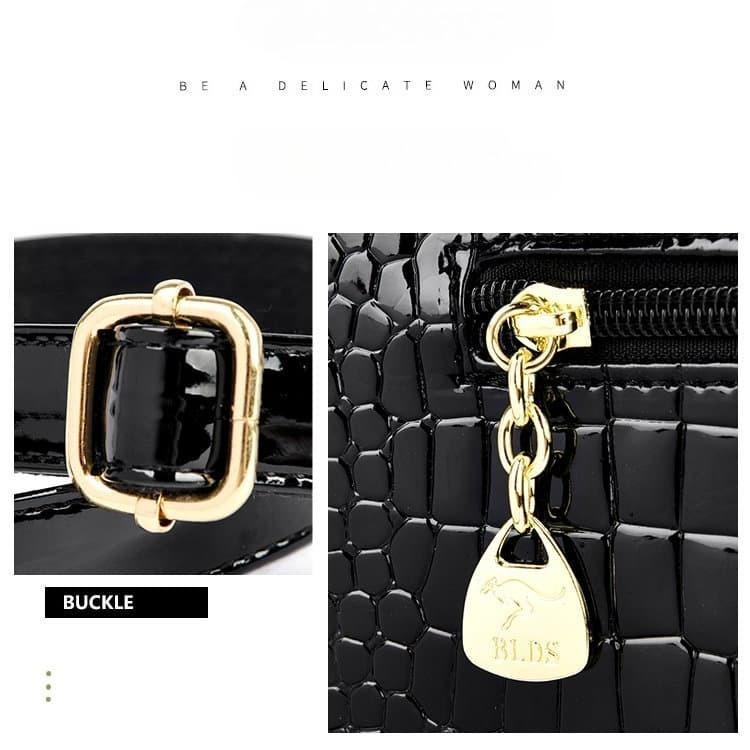 Крокодиловая сумка Boston Hand Crossbody