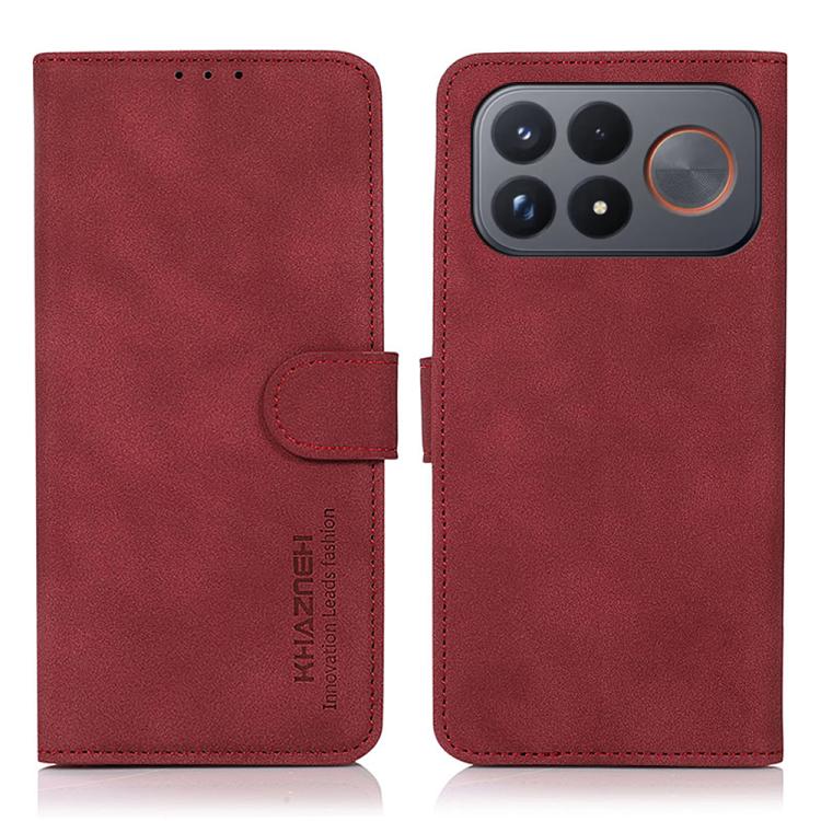 KHAZNEH Matte Texture Leather Phone Case