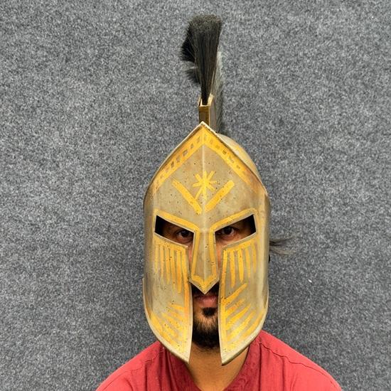 Medieval Knight Leonidas Helmet 300 Movie Greek Helmet Spartan Limited Edition Helmet, Halloween Costume