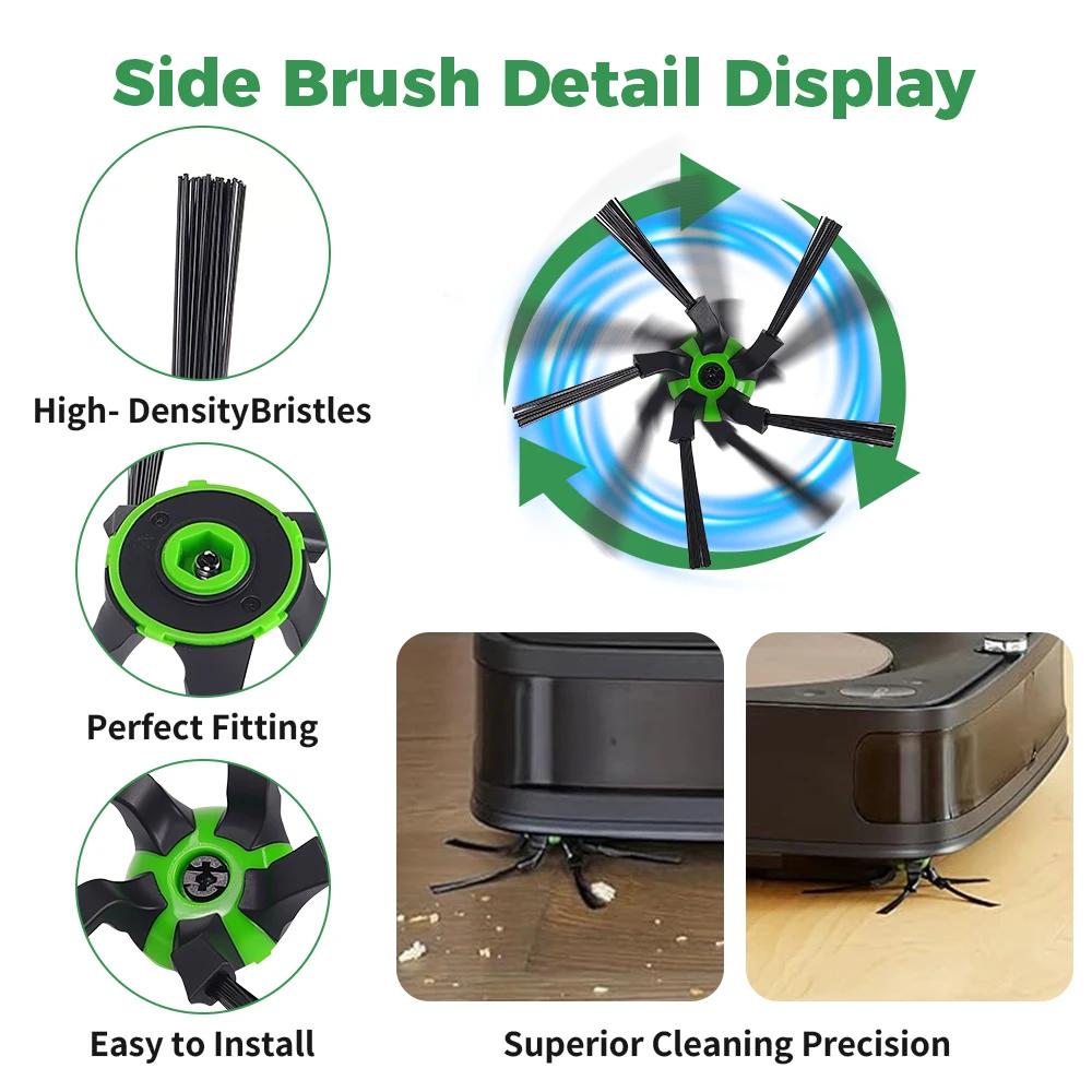 For iRobot Roomba S9(9150) S9+ S9 Plus(9550) Series Vacuum Cleaner Rubber Roller Brushes HEPA Filter Vacuum Bags Main Side Brush
