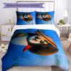 Kung Fu Panda Quilt Cover Set Design For Dormitory Machine Washable Perfect Gift For Friends Family