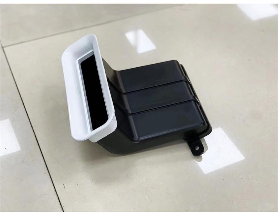 1X Белый 5D Воздухозаборник Туйер Впускной Фильтр Для Ford Focus MK4 2019 20 Хэтчбек