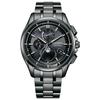 Citizen Attesa Moon Phase Watch, Radio-Controlled, Solar-Powered, Waterproof, Men's, Black, BY1006-62E