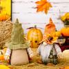 Delightful Thanksgiving Gnome Doll With Leaf Hat For Stylish Autumn Decoration Home