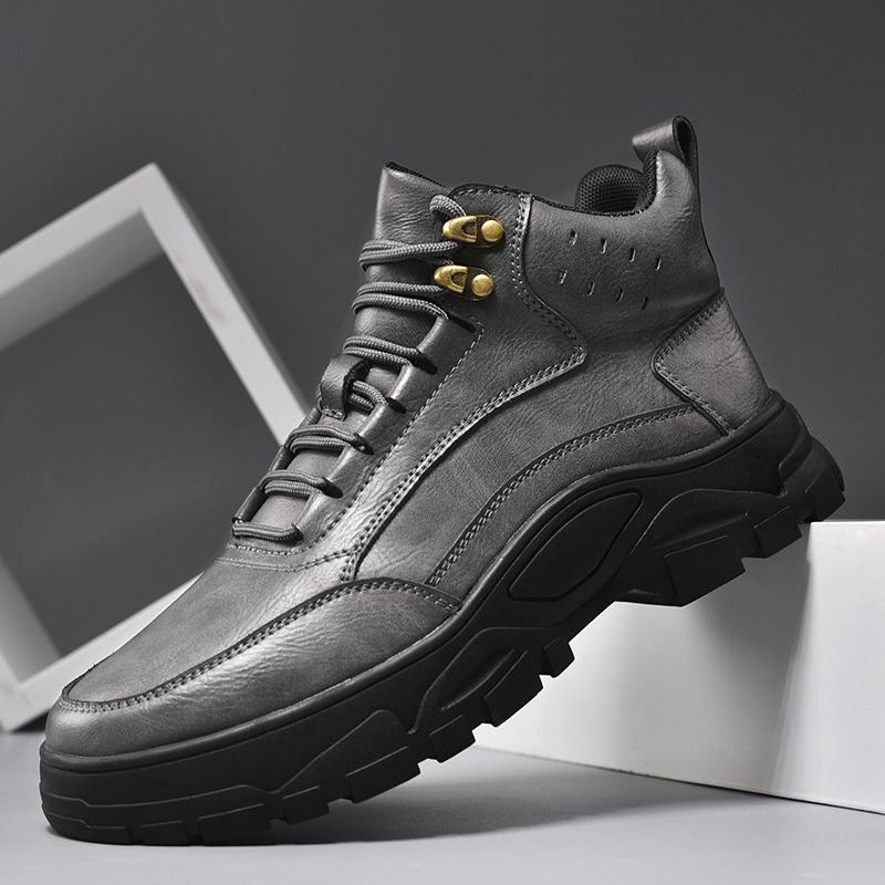 Мужская защитная обувь Рабочие кроссовки Рабочие защитные ботинки Зимняя обувь Мужская обувь Спортивная обувь Ботильоны Ботинки для мотокросса Массивные ретро