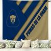 UNAM Pumas Wall Tapestry Aesthetic Wall Hanging Printed Fabric Blanket Decorative Tapestries for Bedroom Living Room Home Decor